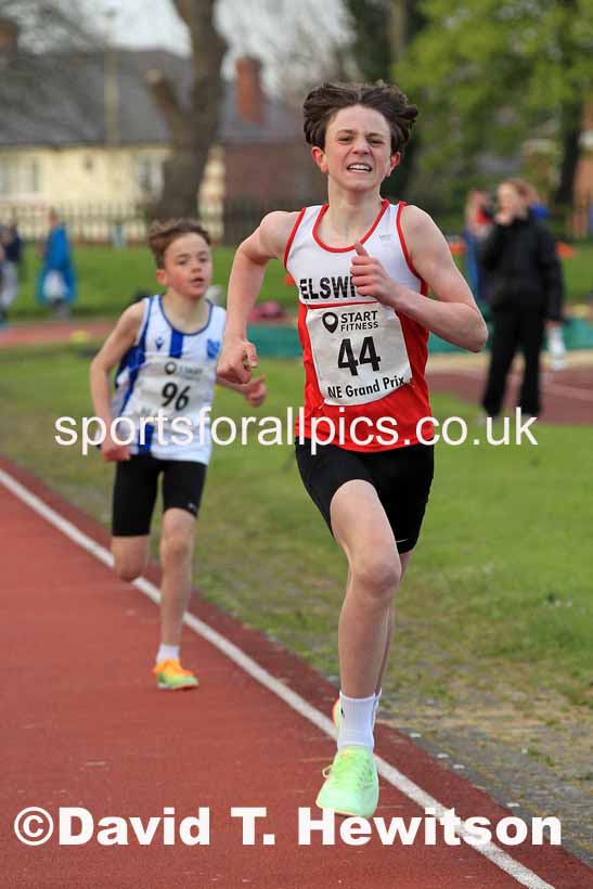 1500 metres, 2023 NE Grand Prix 1, Monkton. Photo: David T. Hewitson/Sports for All Pics